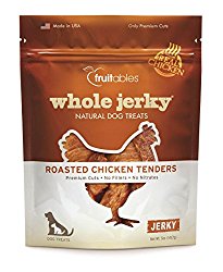 Fruitables Whole Jerky roasted Chicken Tenders Dog Treats