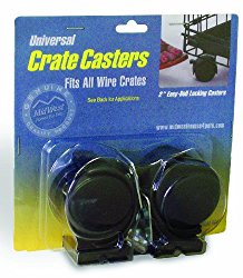 MidWest Universal Crate Casters (2 Pack)
