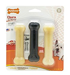 Nylabone Dura Chew Dog Chew Toy Value Pack
