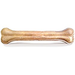 Raw Paws Compressed Rawhide Bones for Dogs, 10-Inch, 5-Count