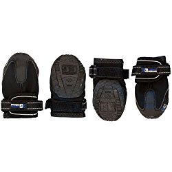 Canine Equipment Ultimate Trail Dog Boots, X-Large, Black