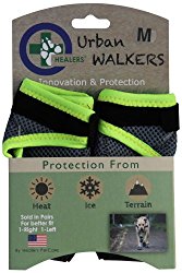 Healers Urban Walkers Dog Boots for Paw Protection, 1-Pair, Small/Medium, Paw Width 2-3/8″ Inches