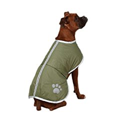 Zack & Zoey Nor’easter Blanket Coat for Dogs, 20″ Large