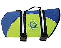 Paws Aboard BY1300 Neoprene Doggy Life Jacket, Small