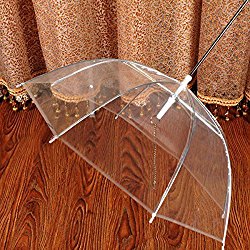 Freedi Pet Umbrellas Dog Waterproof Transparent Raincoat With Leash for Small Dogs Cats