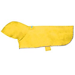 RC Pet Products Packable Dog Rain Poncho Sunshine – X Large