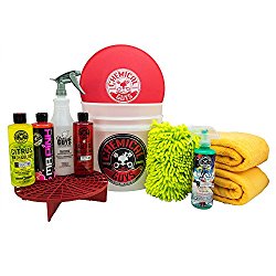 Chemical Guys HOL121 Best Car Wash Bucket Kit (11 Items)