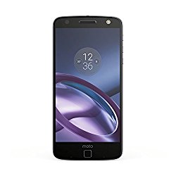 Moto Z Unlocked Smartphone, 5.5″ Quad HD screen, 64GB storage, 5.2mm thin – Lunar Grey – 64GB  (U.S. Warranty)