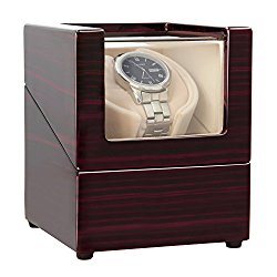 [Upgrades]CHIYODA Single Watch Winder with Quiet Motor-12 Rotation Modes