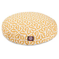 Citrus Aruba Large Round Indoor Outdoor Pet Dog Bed With Removable Washable Cover By Majestic Pet Products