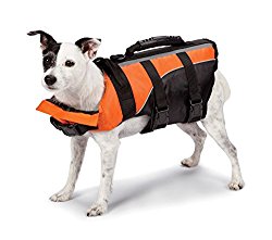 Guardian Gear Deluxe Pillow Pet Preserver for Dogs, 12″ Small, Orange