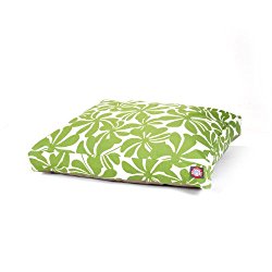Sage Plantation Medium Rectangle Indoor Outdoor Pet Dog Bed With Removable Washable Cover By Majestic Pet Products
