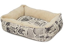 OxGord Slumber Mat Pad Plush Dog Bed, Small
