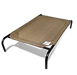 The Original Elevated Pet Bed By Coolaroo – Large Nutmeg