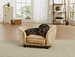 Enchanted Home Pet Ultra Plush Snuggle Bed in Caramel