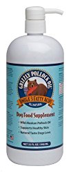 Grizzly Pollock Oil Supplement for Dogs, 32-Ounce
