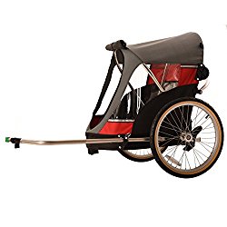 Wike Wagalong Pet Trailer – Red/Gray