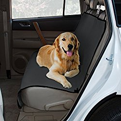 Yes Pets Oxford Waterproof, Tear Proof Bench Style Car Seat Cover, 56-Inch by 47-Inch, Gray