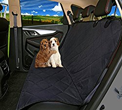 Dog Car Seat Covers Hammock Waterproof Nonslip Quilted for Car Truck and Suv with Bonus Bag