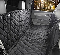 Pet Seat Cover, Lifepul(TM) Dog Seat Cover For Cars Anti Slip In Large Size – Perfect For Cars, SUVs and Trucks In Universal Size, WaterProof & Hammock Convertible, Installing Easily