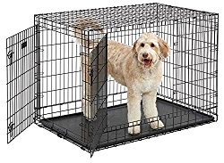 MidWest Ulitma Pro Extra Strong Double Door Folding Metal Dog Crate