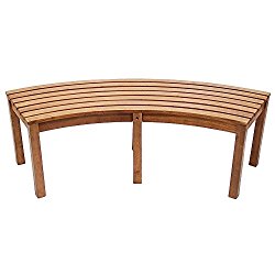 Achla Designs Curved Backless Bench