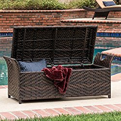 This Outdoor Ottoman Offers Much Storage. The Outdoor Storage Bench Provides an Extra Seating Guaranteed. Lift the Lid of This Amazing Bench to Reveal a Roomy Storage Area for Cushions Gardening Tools
