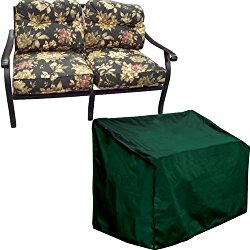 Bosmere C618 Love Seat Cover, 64″ Long x 34″ Wide x 34″ High at Back, Green