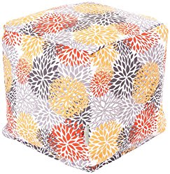 Majestic Home Goods Blooms Cube, Small, Citrus