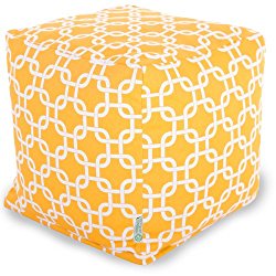 Majestic Home Goods Yellow Links Cube, Small