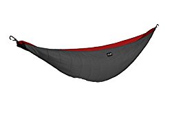 ENO Eagles Nest Outfitters – Ember 2 Under Quilt, Charcoal/Red
