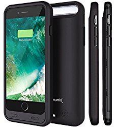 iPhone 6S / iPhone 6 Battery Case, Alpatronix BX140 (4.7-inch) 3100mAh Protective Portable Rechargeable Charging Case for iPhone 6S 6 Juice Bank Power Pack [MFi Certified, iOS 10+ Support] – Black