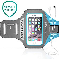 IPhone 7 , 6 , 6S SPORTS Armband | Stores Phone, Cash, Cards and Keys , Great for Running, Cycling, Workouts or any Fitness Activity Securely in Stret