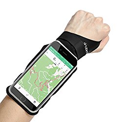 LENTION iPhone 7 Plus/6s Plus/6 Plus Touch Screen Forearm Band, Wristband, Running Armband with Key ID Cash Holder for Cycling, Jogging, Exercise, Sports (for Phones from 5.1”- 5.8”)