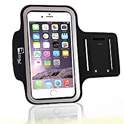 Sports Armband for iPhone 7 with Fingerprint ID and Earphone Access. Premium Phone Arm Case Holder for Running, Gym Workouts & Exercise