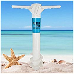 Beach Umbrella Sand Anchor – Universal Fit – Safe, Strong Wind Protection