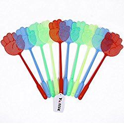 Kottle Fly Swatter Pest Control, Multi-colors, 10 Pack (Color Random)