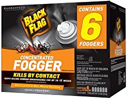Black Flag HG-11079 6 Count Indoor Fogger