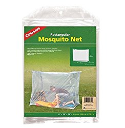 Coghlan’s Single Wide Rectangular Mosquito Net, White