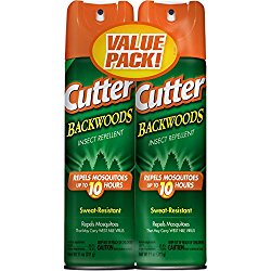 Cutter Backwoods Insect Repellent (Aerosol) (HG-26283) (Twin Pack) (11 oz)
