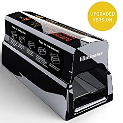 Eliminator Robust Electronic Rat and Rodent Trap – Eliminate Rats, Mice and Squirrels Efficiently and Safely [UPGRADED VERSION]