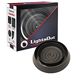 LightsOut Bedbug Detector Chemical Free Reusable Pitfall Trap For Furniture or Bed Legs (4-Pack)