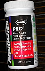 AquaChek 511710 5-in-1 Chlorine Test Strips
