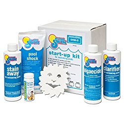 In The Swim Basic Pool Opening Chemical Start Up Kit – Up to 7,500 Gallons