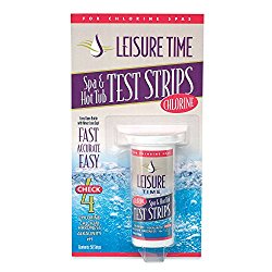 Leisure Time 45010 Chlorine Test Strips, 50 Count