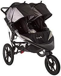 Baby Jogger 2016 Summit X3 Double Jogging Stroller – Black/Gray