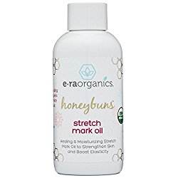 Organic Stretch Mark & Scar Treatment 4oz. USDA Certified Organic Nourishing Body Oil to Reduce, Remove & Prevent Pregnancy Stretch Marks For New Moms. Perfect Moisturizer For Dry, Damaged Skin.
