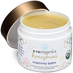 Soothing Nipple Cream for Breastfeeding Moms 2oz. 100% Natural, USDA Certified Organic Healing Balm For Chapped, Irritated, Sensitive Skin. Non-GMO, Cruelty Free, Baby Safe Breastfeeding Cream