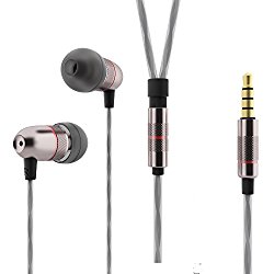 Betron ELR50 Earphones Headphones, Balanced Bass Driven Sound, Noise Isolating, Stereo for iPhone, iPod, iPad, Samsung and Mp3 players