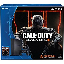 Sony PlayStation 4 (PS4) Console Bundle with Call of Duty Black Ops III – Hard Drive Capacity: 500 GB